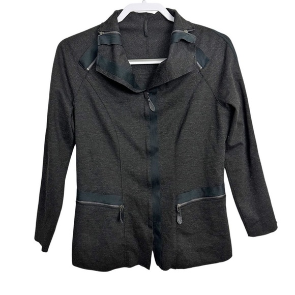 Annette Gortz Knit Structured Zip Jacket - Picture 6 of 6